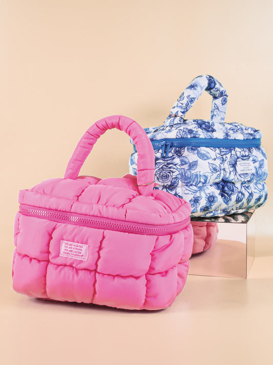 Cosmetic Marsh Bag Hot Pink