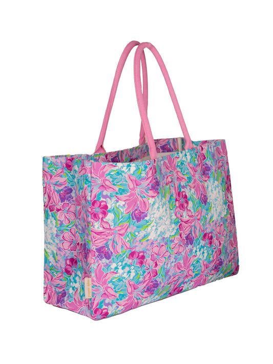 Tote Bag Pink Floral