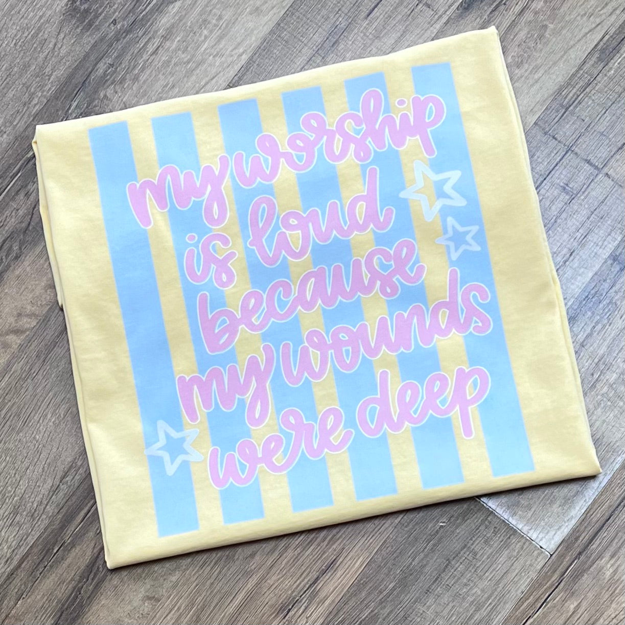 Worship is Loud Butter Short Sleeve