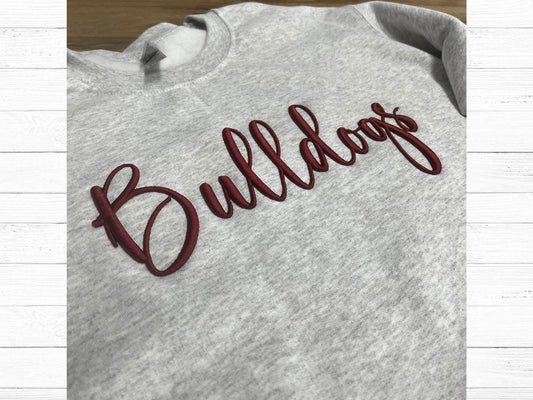 Gildan Sweatshirt 1999WC 3d Puff Embroidery