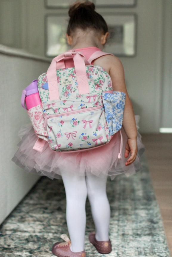Itzy Bitzy Backpack Ribbons & Roses