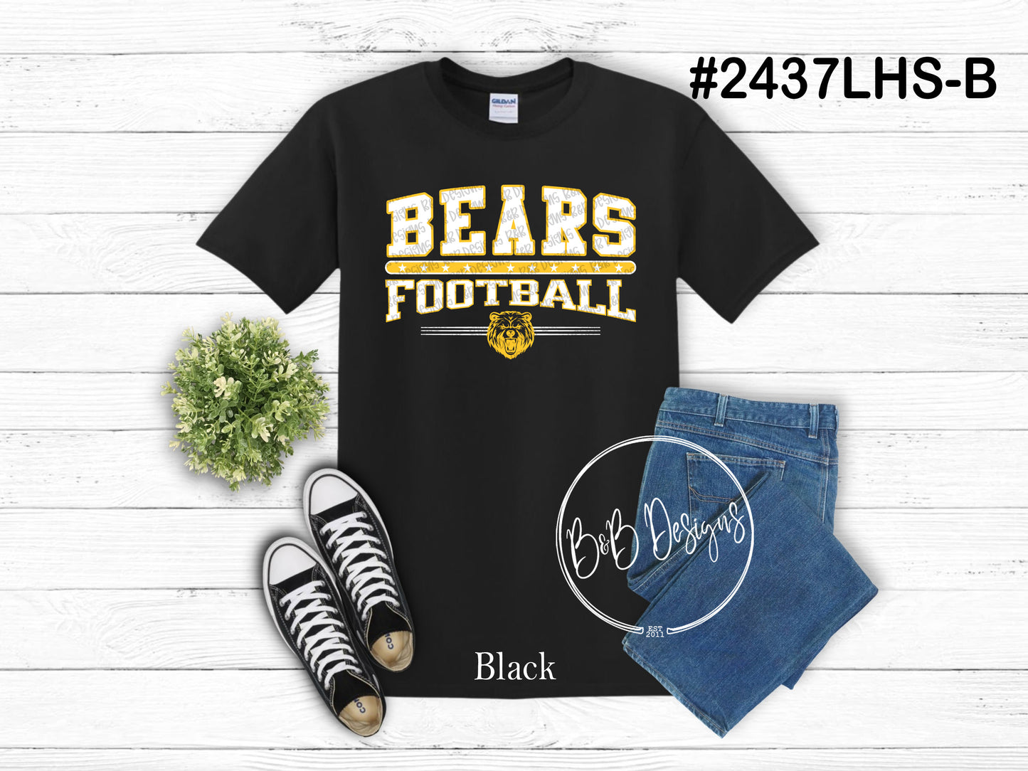 Bears 2437LHS-GOLD