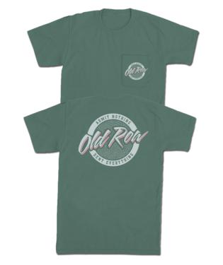 Old Row Circle Logo Light Green Short Sleeve