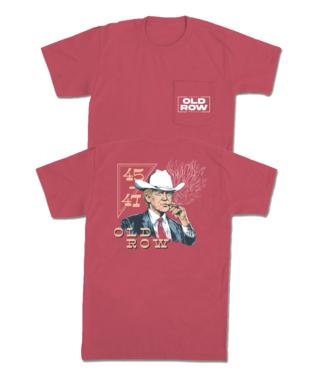 Old Row Cowboy Trump Short Sleeve