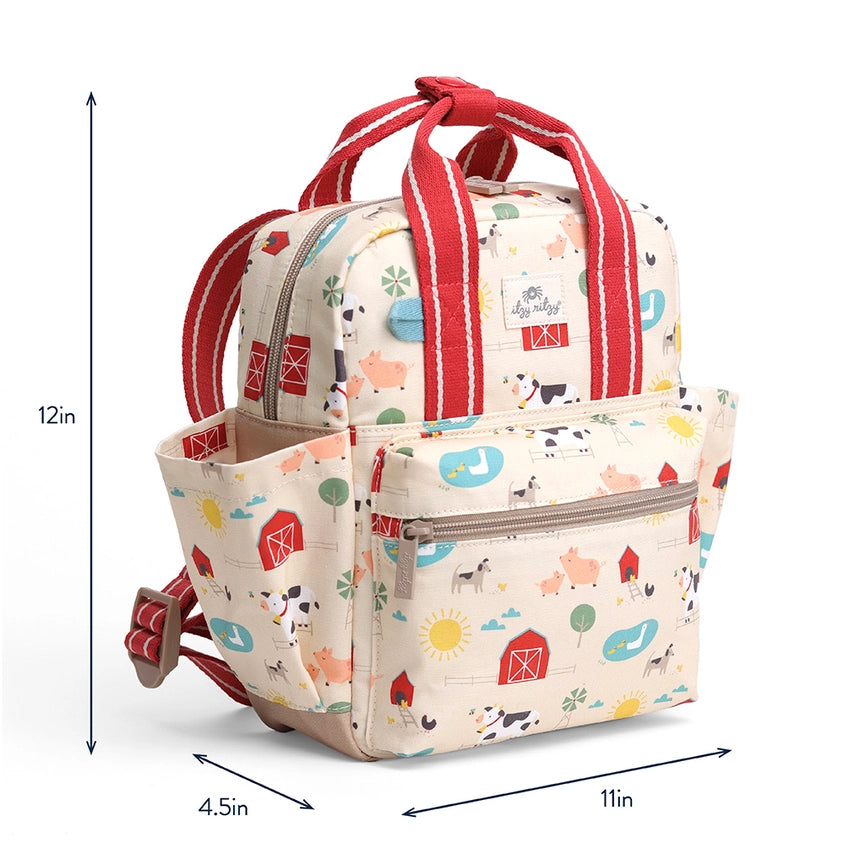 Itzy Bitzy Backpack Farm Friends