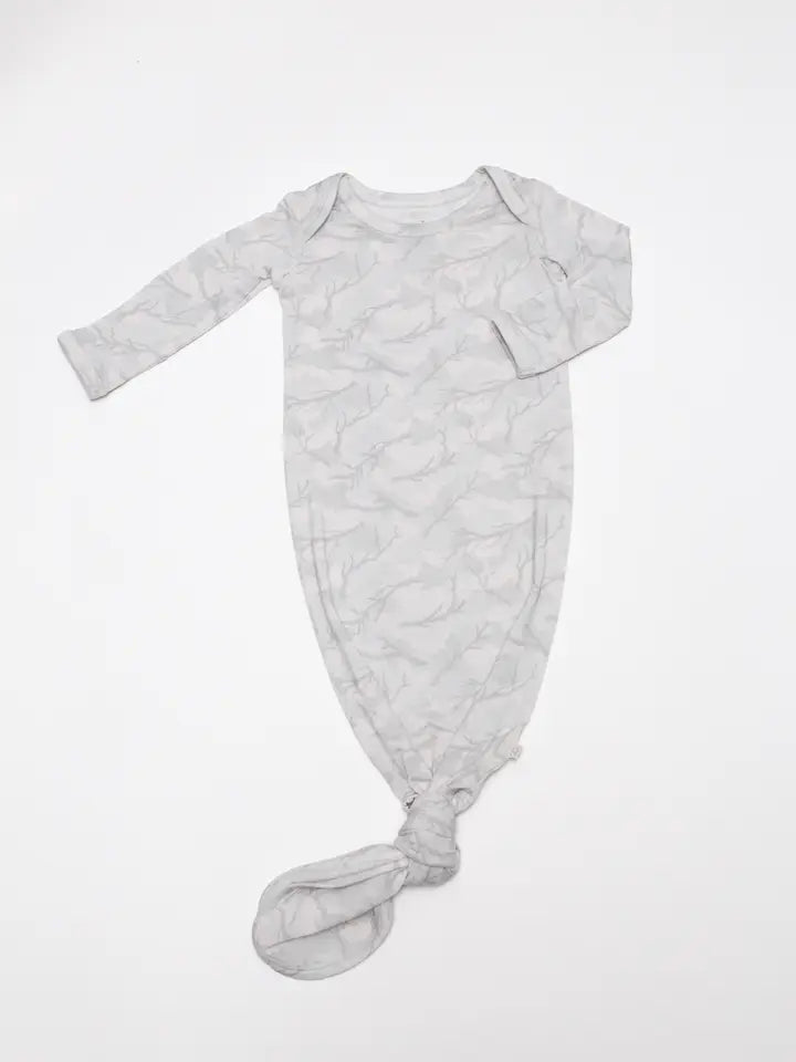 Driftwood Camo- Knotted Gown