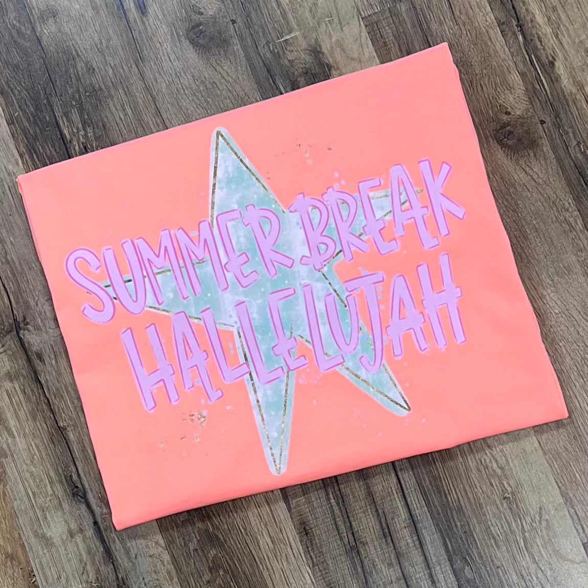 Summer Break Hallelujah Short Sleeve