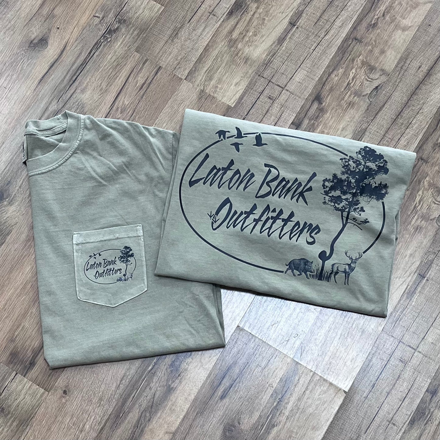 LBO Black Logo Sand Short Sleeve