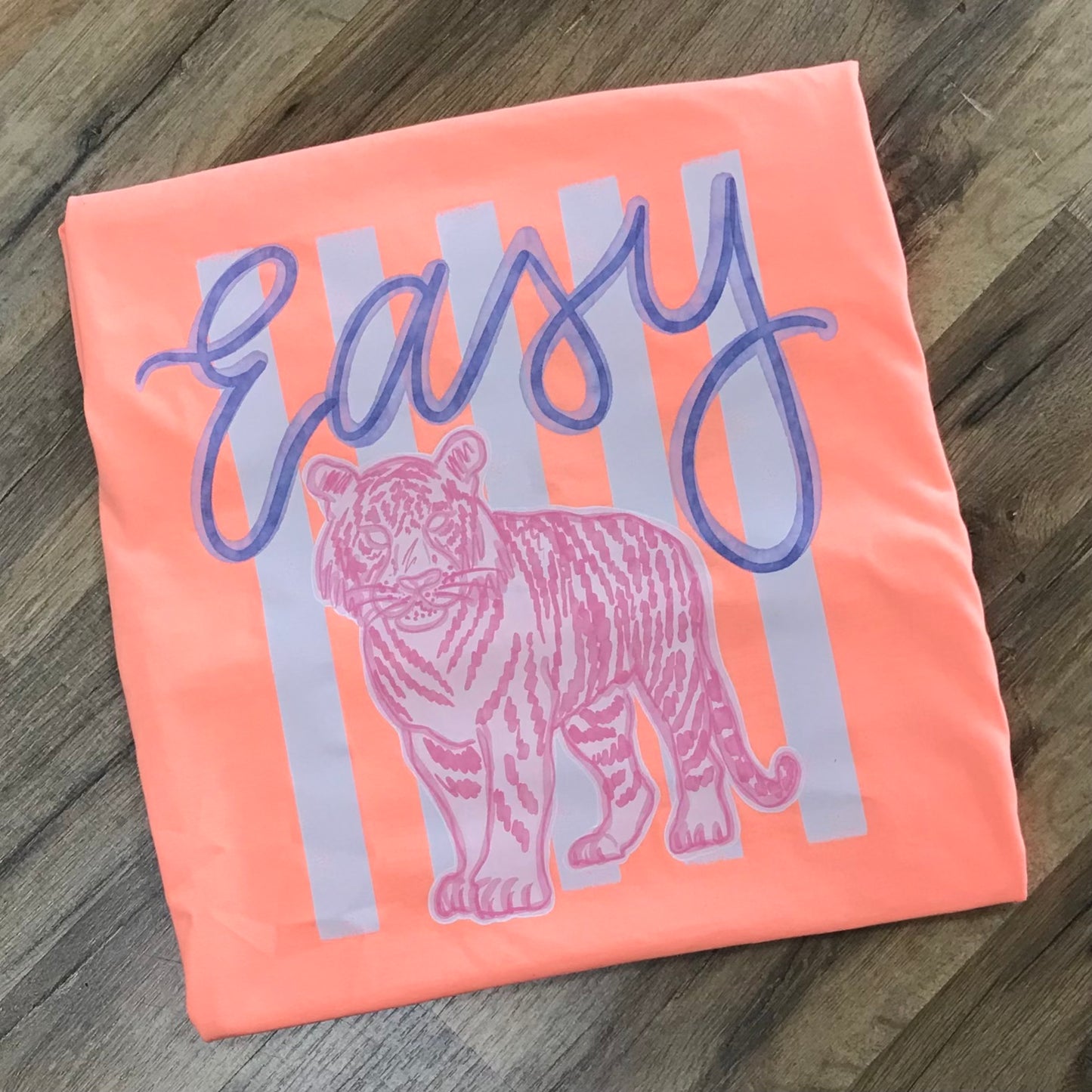 Easy Tiger & Stripes Melon Short Sleeve