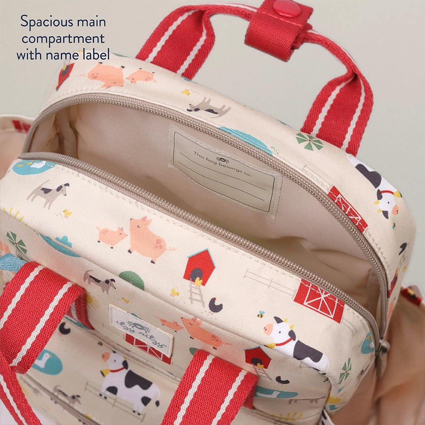 Itzy Bitzy Backpack Farm Friends