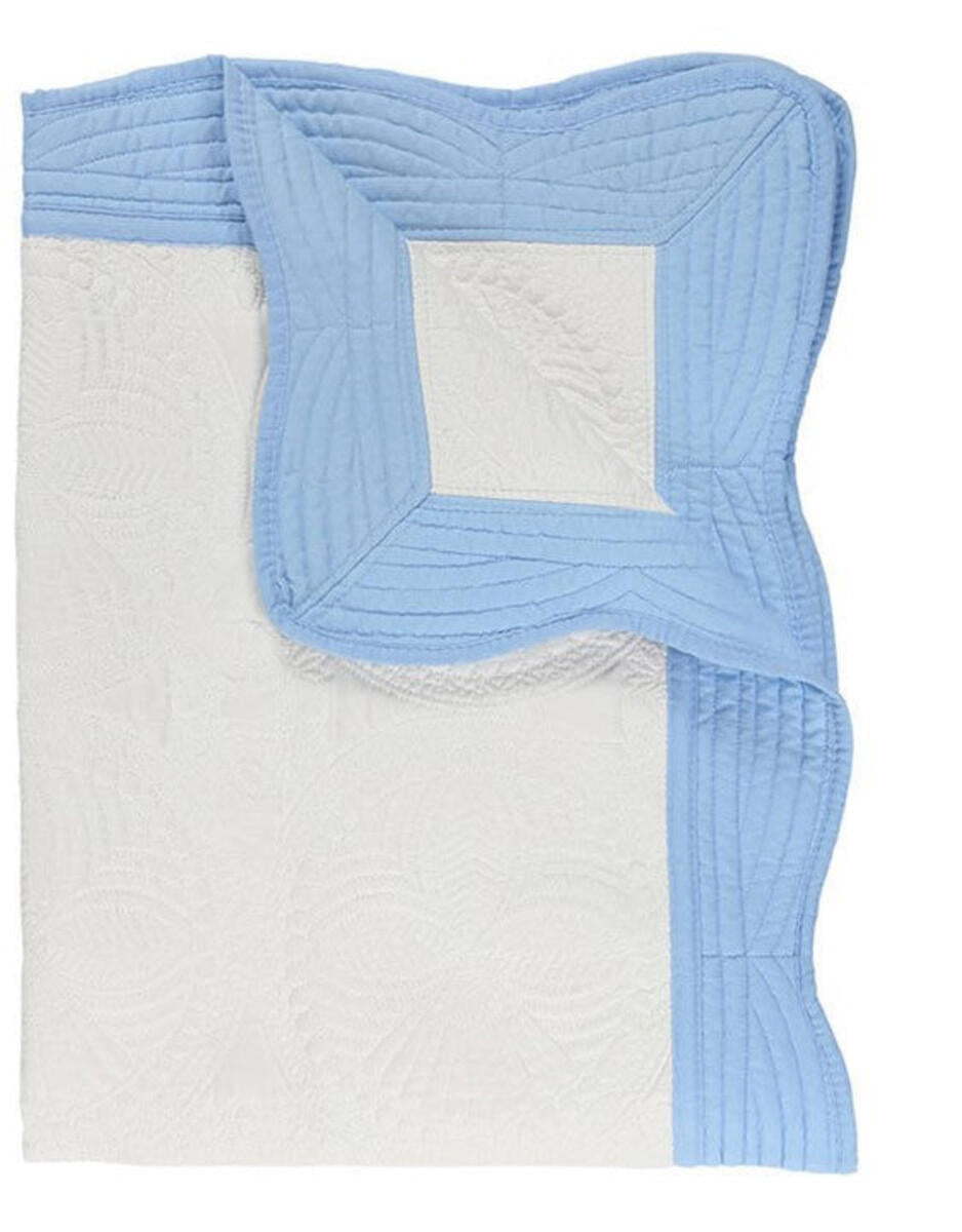 Quilted Heirloom Crib Blanket
