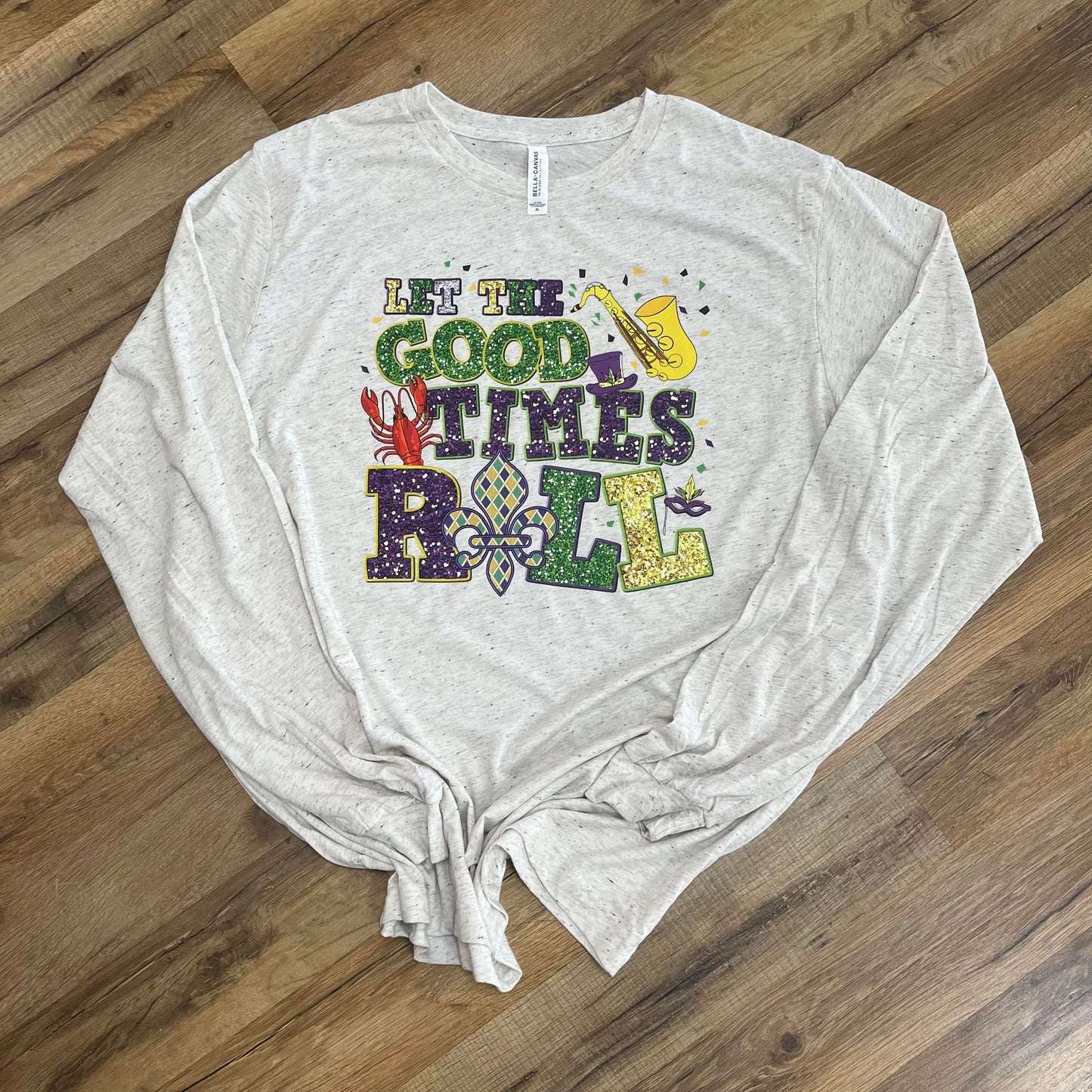 Let the Good Times Roll Mardi Gras Shirt