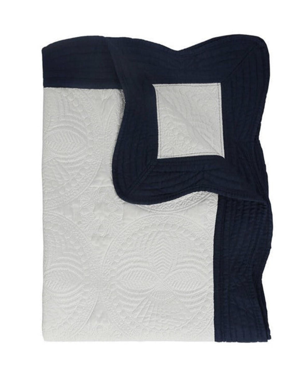 Quilted Heirloom Crib Blanket
