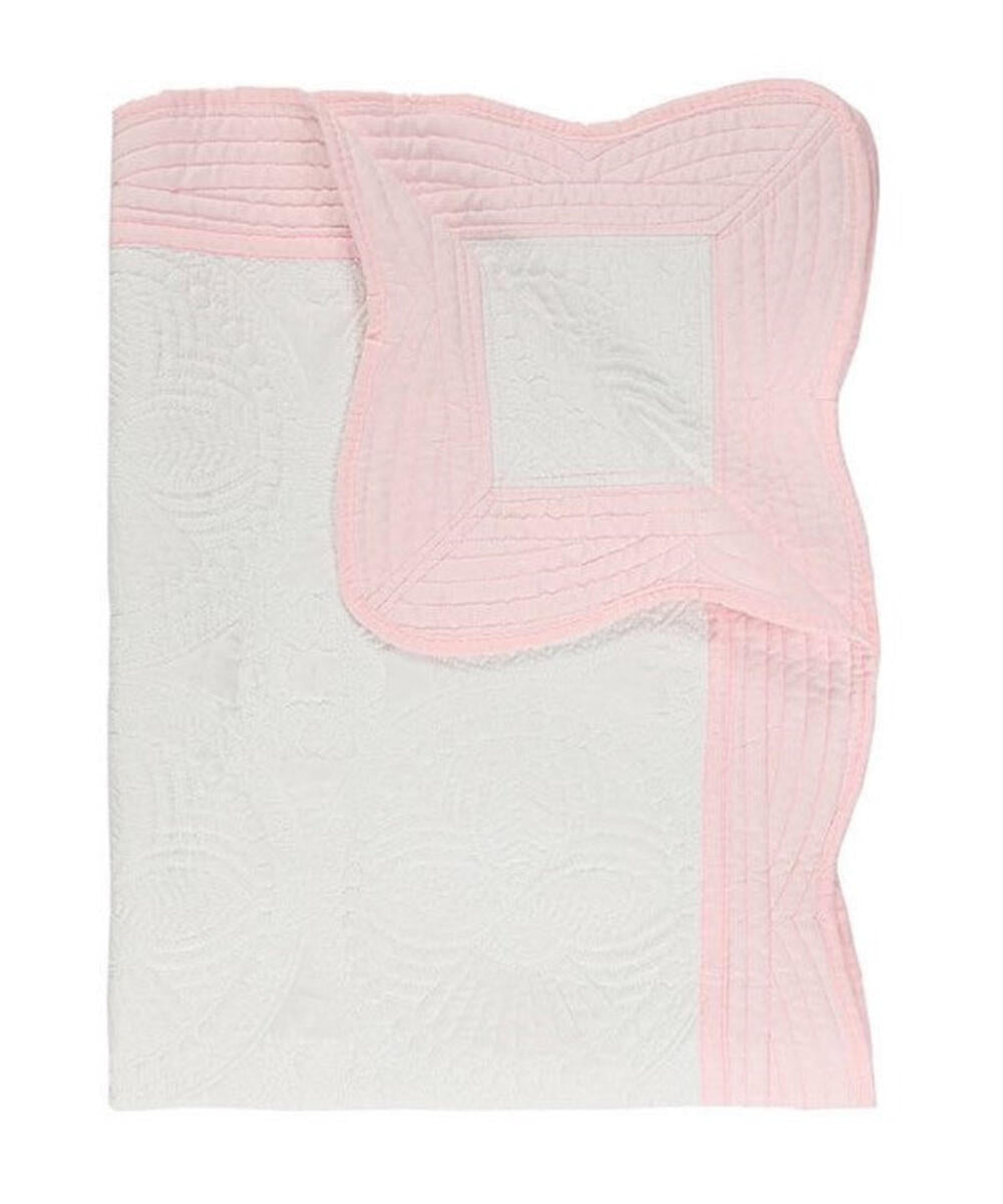 Quilted Heirloom Crib Blanket
