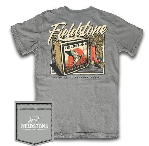 Fieldstone Ammo Box Short Sleeve Gray