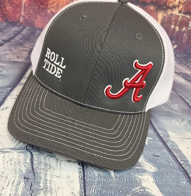 SB Roll Tide Split A Puff Grey