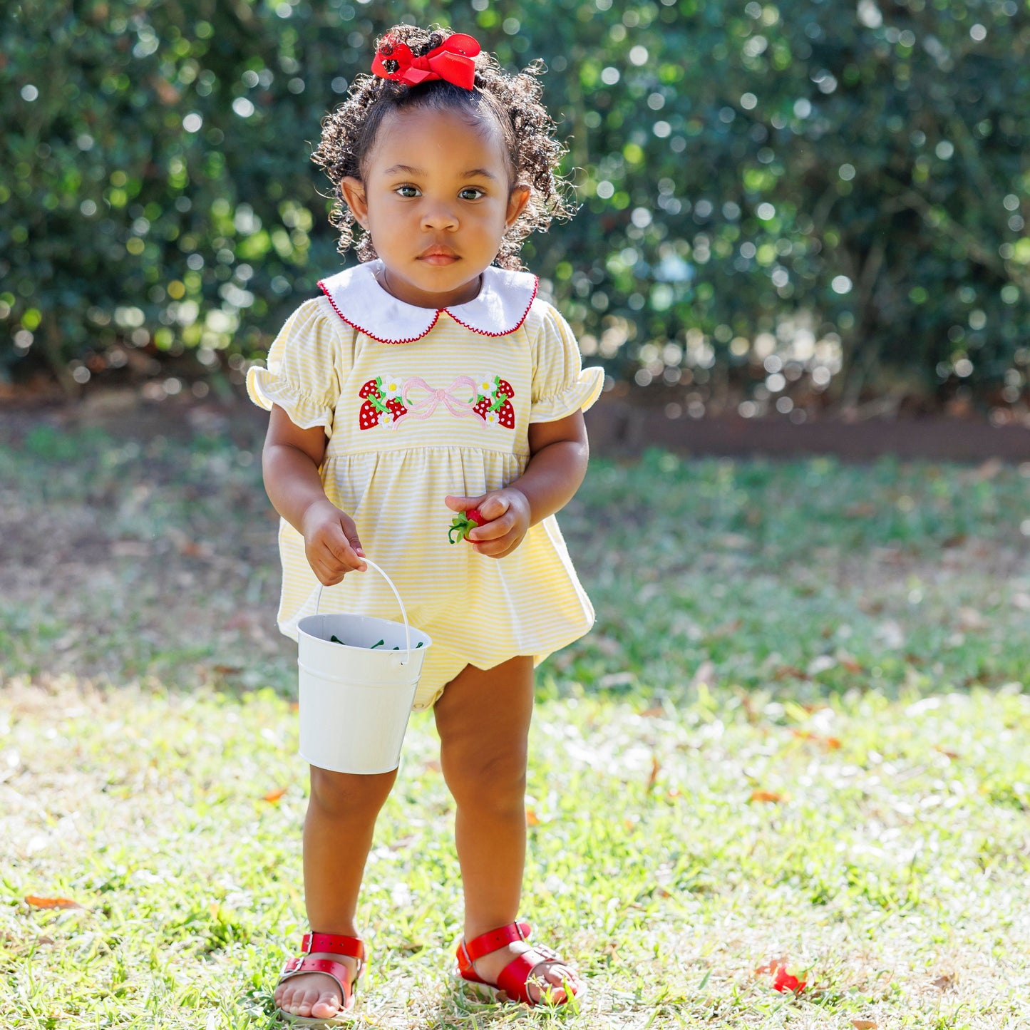 Strawberry and Bow Charlotte Bubble