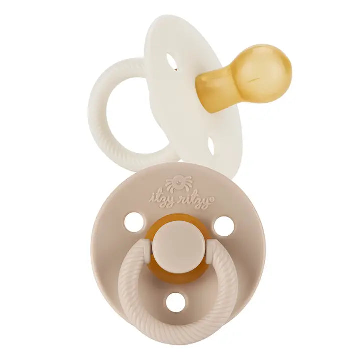 Itzy Soother Natural Rubber Paci Sets 0-6m