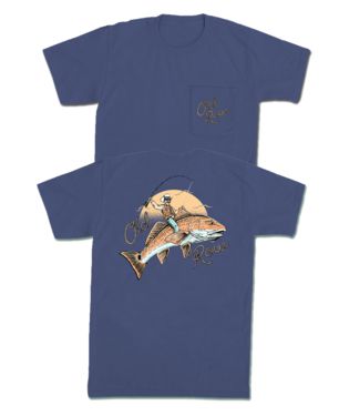 Old Row Bucking Fish Short Sleeve Shirt