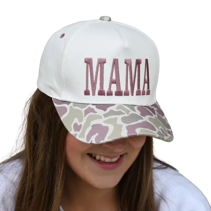 Lulu Mac Camo Hat Mama Rose