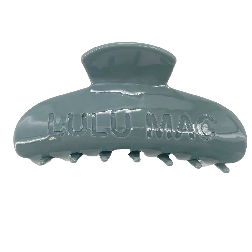 Lulu Mac Hair Clip Grey