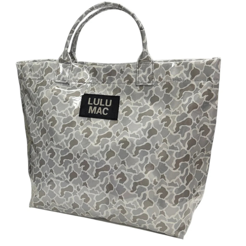 Lulu Mac Tote White Camo