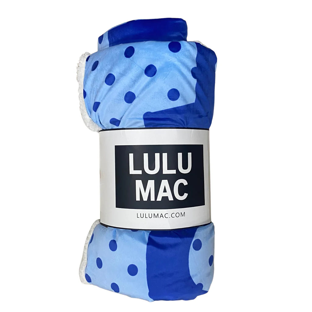 Lulu Mac Blanket Blue/Navy
