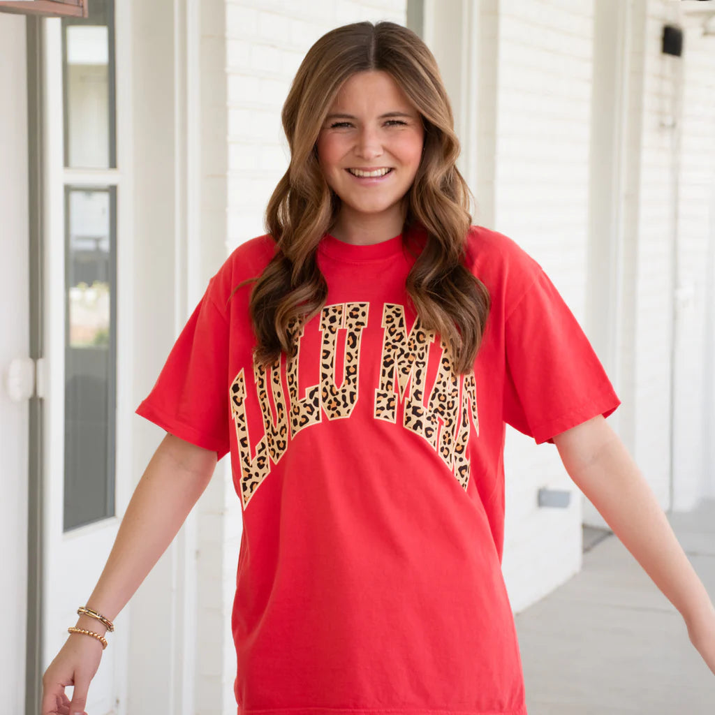 Lulu Mac T-Shirt Paprika Leopard