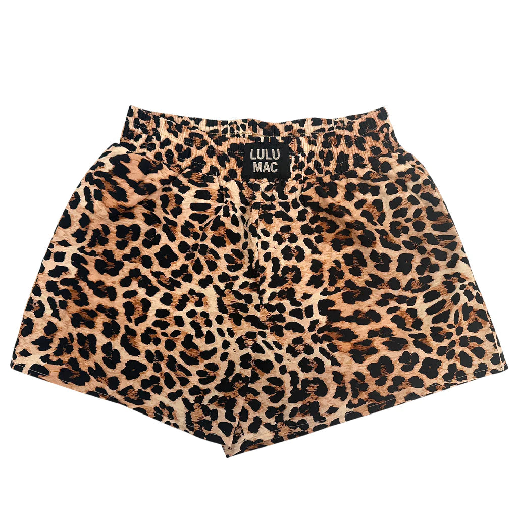 Lulu Mac Boxer Shorts Leopard