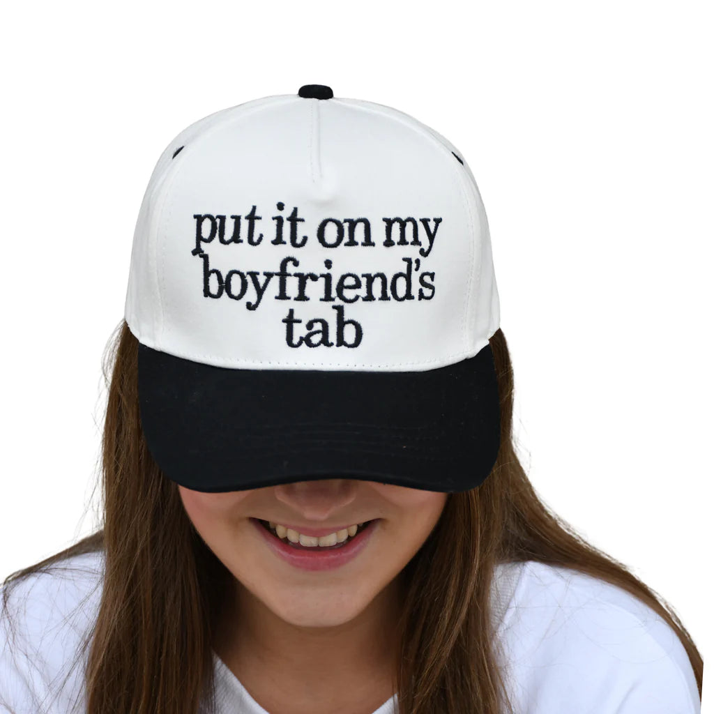 Lulu Mac Hat Boyfriend's Tab Black