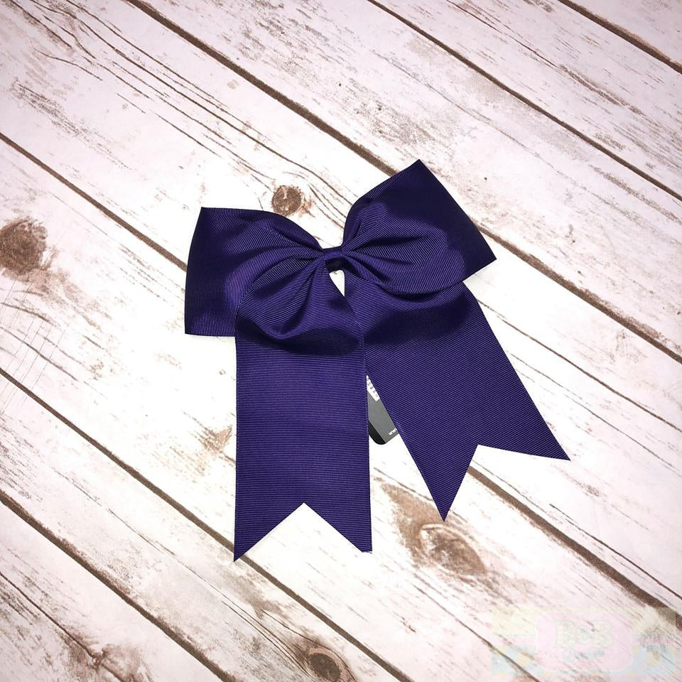 King Cheer Ponytail Hairbow