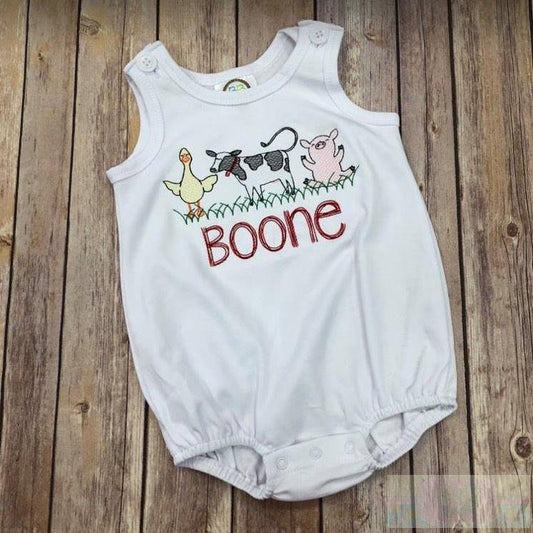 Farm Animal Trio Sketch Bubble