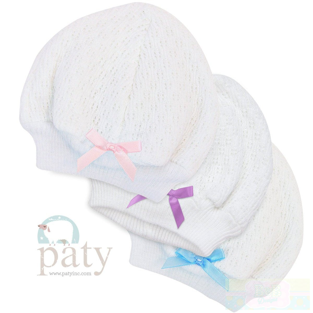 Paty, Inc. Knit Baby Beanie Hat