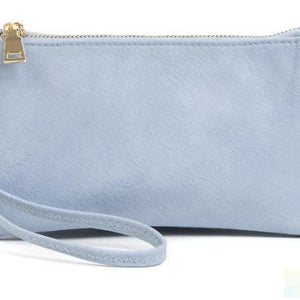 The Riley- Monogrammable 3 Compartment Wristlet/Crossbody