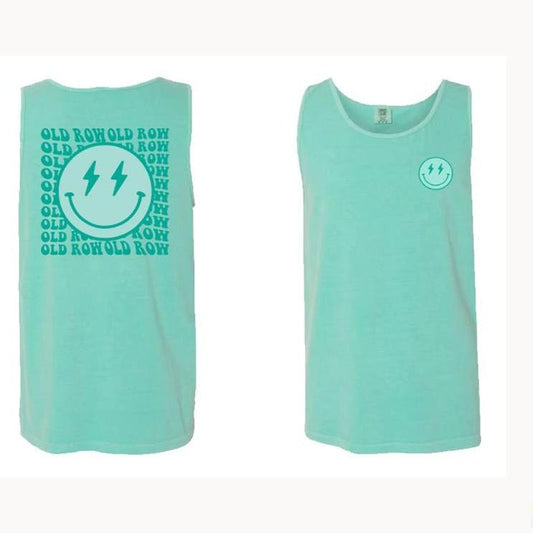 Old Row Retro Smiley Tank