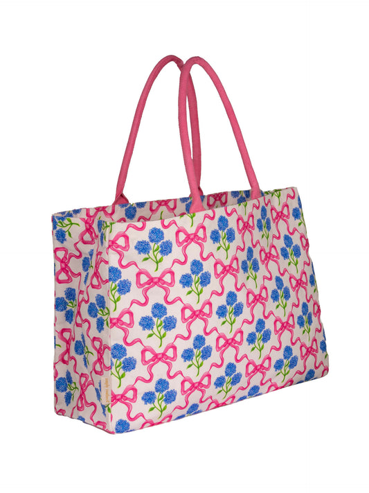 Tote Bag Floral Bows