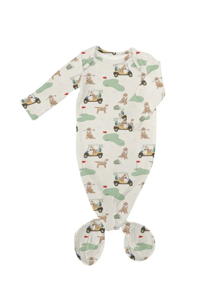Barks & Birdies- Knotted Gown