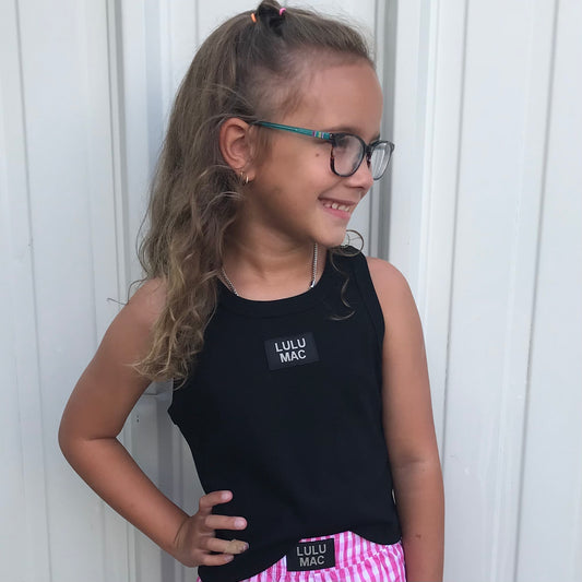 Lulu Mac Tank Youth Black