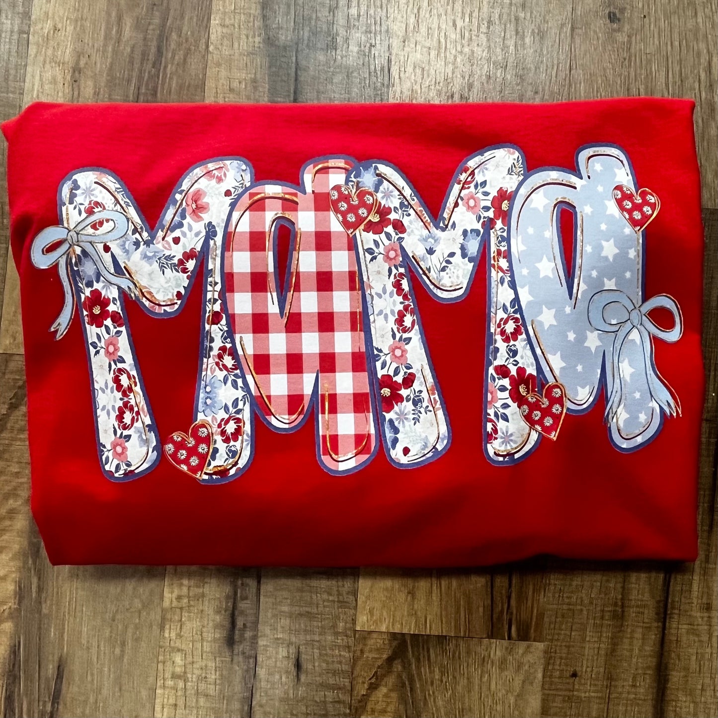 Patriotic Mama Short Sleeve