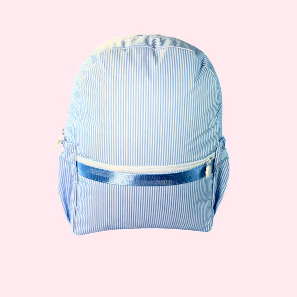 Oh Mint! Large Nylon Backpack with Pockets