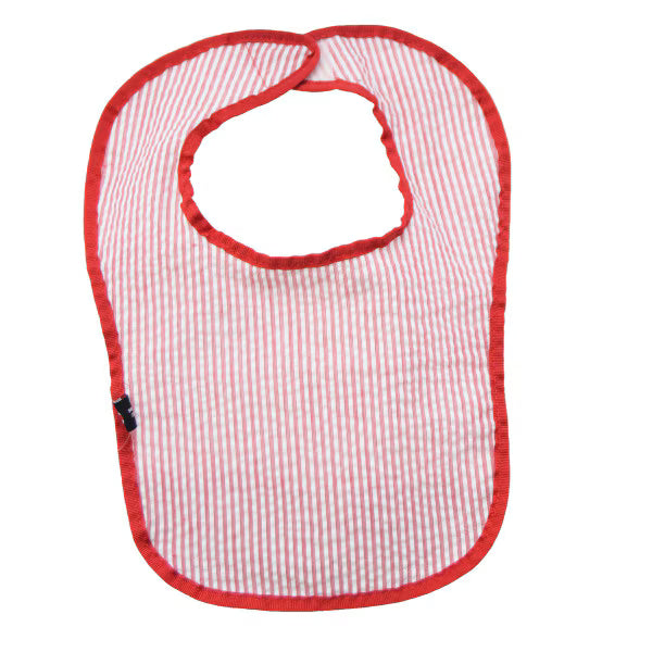 Oh Mint! Seersucker Bibs