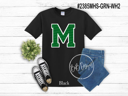 Wildcats 2385MHS-GRN-WH2