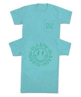 Old Row Rad Chicks Smiley Mint Short Sleeve