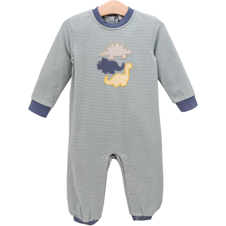 Dinosaur Fossils Long Romper