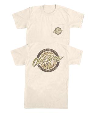 Old Row Logo Deer Camo Short Sleeve