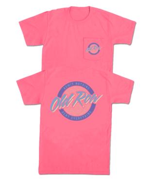 Old Row Circle Logo Crunchberry Short Sleeve