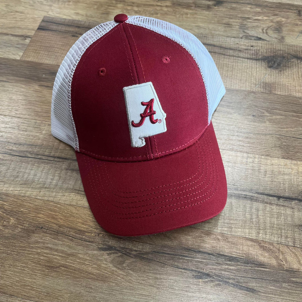 Alabama State Script A Trucker Hat