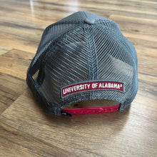 Load image into Gallery viewer, Alabama Off Center Script A Trucker Hat
