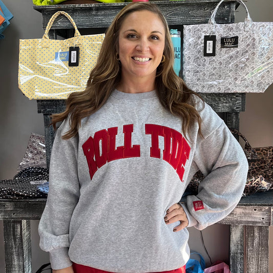 Lulu Mac Sweatshirt Roll Tide Stitch