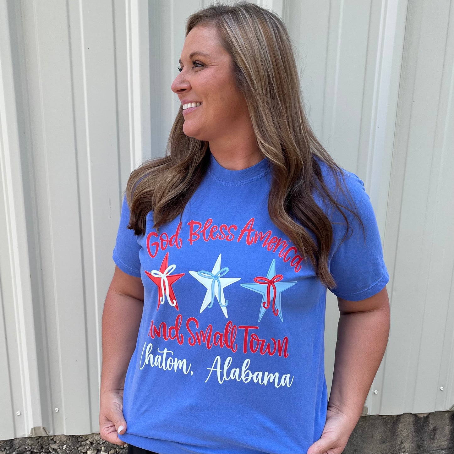 God Bless USA & Small Town Short Sleeve